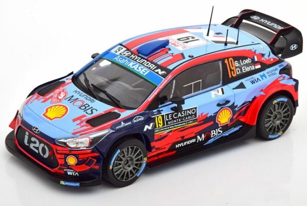 IXO24RAL002B - HYUNDAI i20 Coupe WRC #19 Monte Carlo rally 2019 S.Loeb / D.Elena - 1