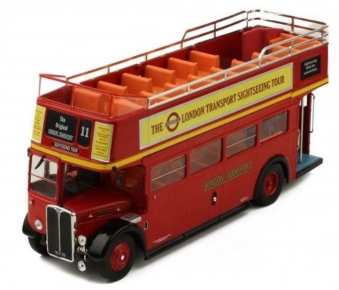 IXOBUS018 - AEC REGENT RT 1950 open dubbeldekker bus London Transport - 1