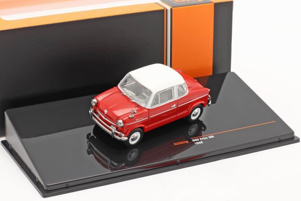 IXOCLC347N - NSU Prinz 30E 1959 rood en wit - 1