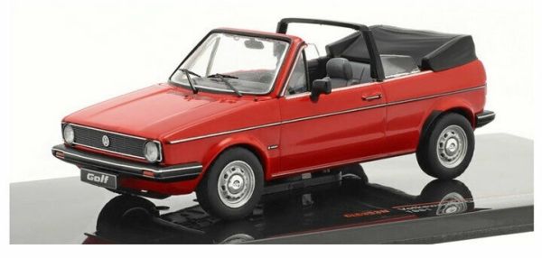 IXOCLC353N - VOLKSWAGEN Golf cabriolet open 1981 rood - 1