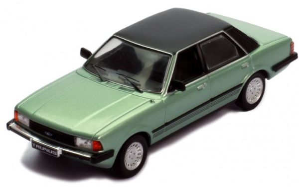 IXOCLC363N - FORD Taunus Ghia 1983 groen metallic zwart dak - 1