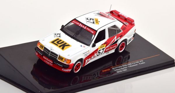 IXOGTM123 - MERCEDES BENZ 190E 2.3-16v #57 Grand Prix WTCC 1987 P.Oberrndorfer / F.Klammer - 1