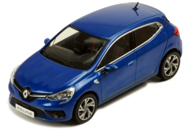 IXOPRD595 - RENAULT Clio RS Line 2019 metallic blauw - 1