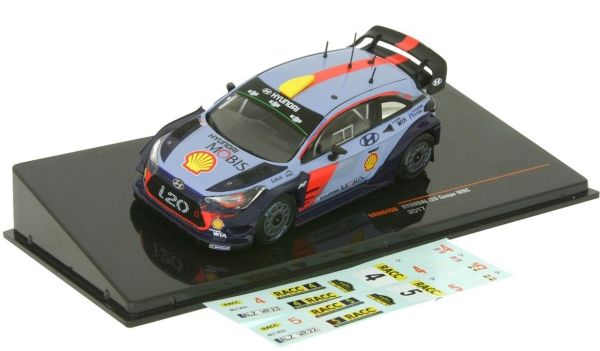 IXORAM645B - HYUNDAI i20 coupé WRC 2017 met diverse emblemen inbegrepen rallye de Catalunya 2017 - 1