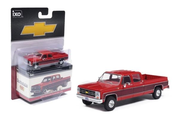 IXO-IA64013 - CHEVROLET Scottsdale K20 1979 Rood (blisterverpakking) - 1