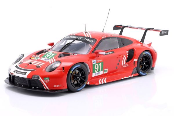 IXO-LEGT18-23008 - PORSCHE 911 RSR #91 24 uur van Le Mans 2020 G.BRUNI / R.LIETZ / F.MAKOWIECKI - 1