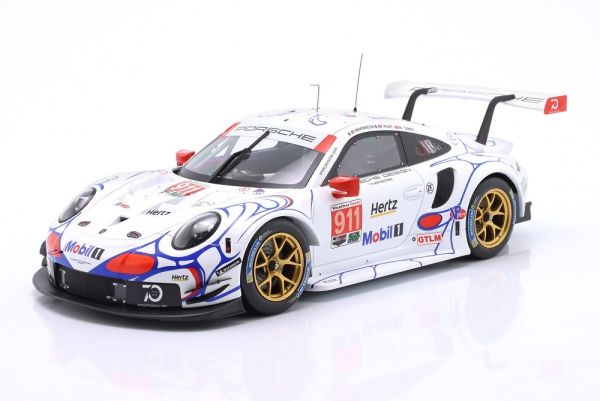 IXO-LEGT18010 - PORSCHE 911 RSR #911 1e van de 10H Petit Le Mans 2018 PILET / TANDY / MAKOWIECKI - PORSCHE GT Team - 1