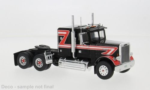 IXOTR218.22 - FREIGHTLINER FLC 120 64 T 6x4 1977 Zwart en Rood - 1