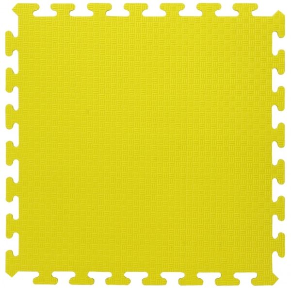 JAM460418 - 4 Gele puzzelmatten - 50 x 50 cm - 1