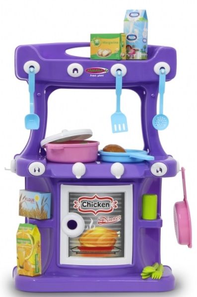 JAM460427 - Paarse Little Cook Keuken - 43 Stuks - 1