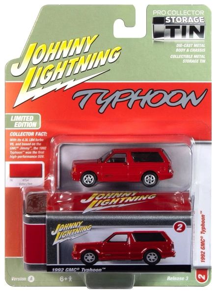 JLCT016A-B - GMC Typhoon uit 1992, rood, uit de COLLECTOR TINS 2025-serie, nog in de originele verpakking. - 1
