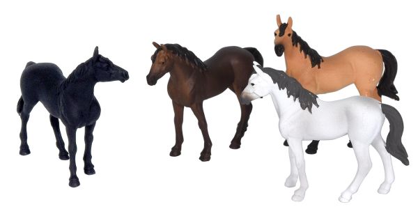 KID570199 - Doos met 4 paarden - 1