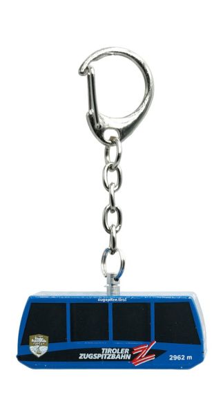 JC80910 - Blauwe kabelbaan sleutelhanger - TIROLER ZUGSPITZBAHN - 1