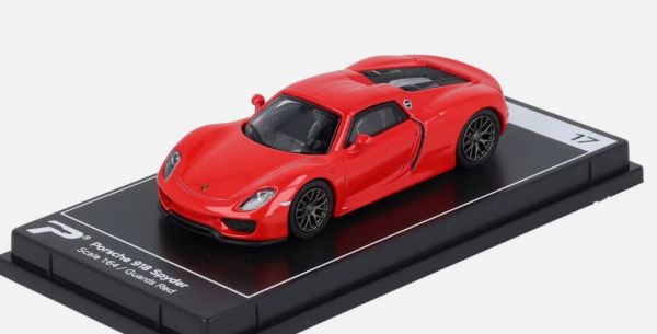 KTH17 - PORSCHE 918 Spyder Rood - Hypercar League Collection - 1
