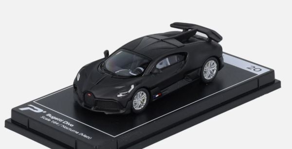 KTH20 - BUGATTI Divo Zwart - Hypercar League Collection - 1