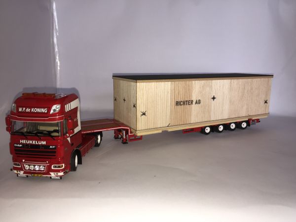 LAD001 - Houten kist voor het vervoeren van goederen RICHTER AG Lengte: 245 mm - 1