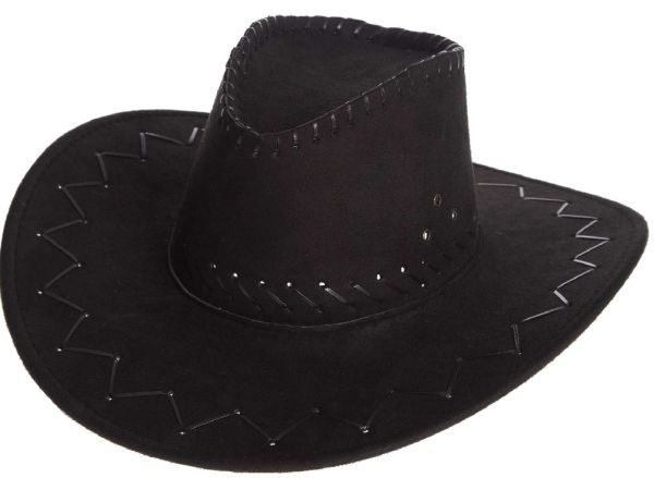 LP00003 - Zwarte cowboyhoed - 1