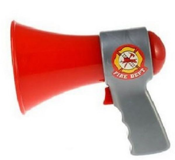 LPT14831POMPIER - Brandweer Megafoon - 15 cm - 1