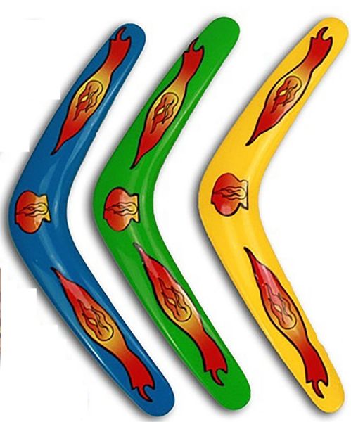 LPB23266 - Boemerang - 30 cm - Willekeurige kleur - 1