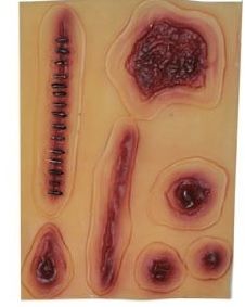 LPE58040 - Kaart met 7 littekenstickers - 1