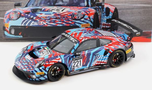 IXO-LEGT18-20221 - PORSCHE 911 GT3 R #221 Martini Racing GPX 24H SPA 2022 LIETZ / CHRISTENSEN / ESTRE - 1