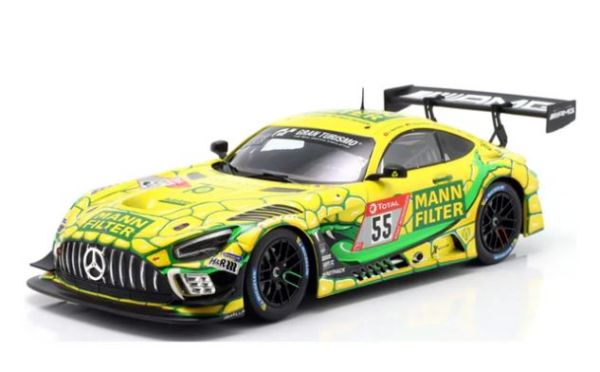 IXO-LEGT18-22NUR007 - MERCEDES-BENZ AMG GT3 #55 Landgraf Team 24h of Nürburgring 2022 ASSENHEIMER / TREFZ / BAUMANN / APOTHELOZ - 1
