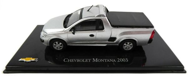MAGCHEMONTANA - CHEVROLET Montana 2003 grijze pick-up - 1