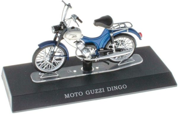 MAGMOT014 - Bromfiets MOTO GUZZI Dingo 1965 wit en blauw - 1