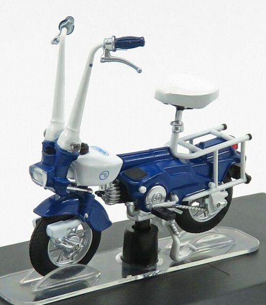 MAGMOT052 - CARNIELLI Motograziella ia Serie blauwe en witte bromfiets - 1