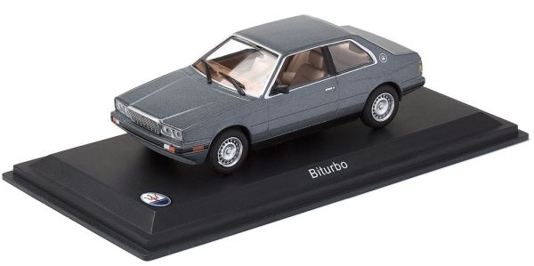 MAGMAS10 - MASERATI Biturbo 1982 metaalgrijs - 1