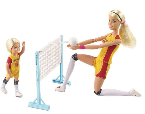 MATFRL33 - BARBIE en Chelsea Volleybal Training - 1