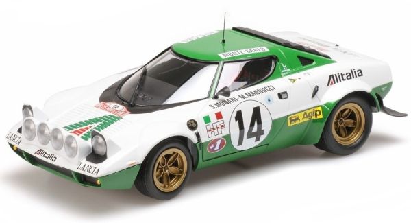 MNC155751714 - LANCIA Stratos Alitalia #14 Monte-Carlo rally 1975 S.Munari / M.Mannucci - 1