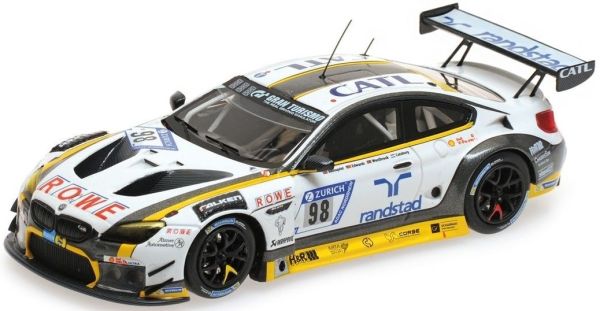 MNC447182698 - BMW M6 GT3 #98 24H Nurburgring 2018 Catsburg / Westbrook / Edwards / Blomquist-coureurs - 1