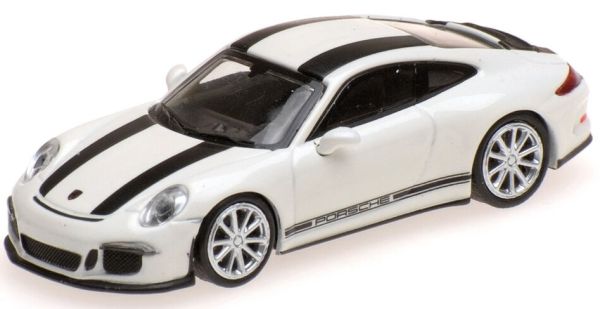 MNC870066226 - PORSCHE 911 R 2016 wit met zwarte strepen - 1