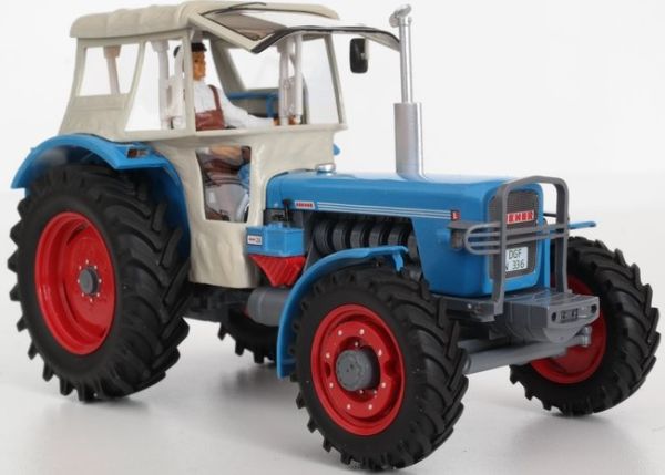 MO65072 - EICHER Wotan blauw met cabine - Hars - 1