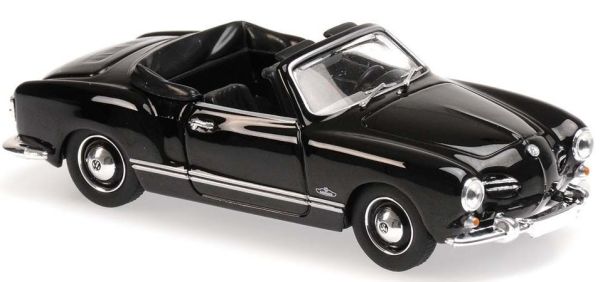 MXC940051030 - VOLKSWAGEN Karmann Ghia 1955 cabrio open zwart - 1