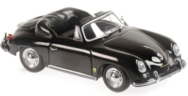 MXC940064230 - PORSCHE 356 Een open cabriolet 1956 zwart - 1