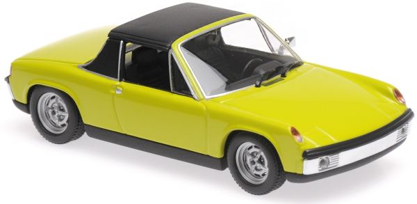 MXC940065660 - VOLKSWAGEN PORSCHE 914/4 1972 groen zwart dak - 1