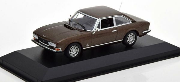 MXC940112120 - PEUGEOT 504 coupé 1976 donkerbruin metallic - 1