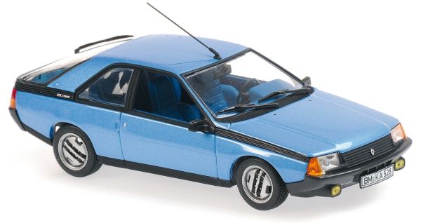 MXC940113520 - RENAULT Fuego GTX 2 liter 1984 metallic blauw - 1