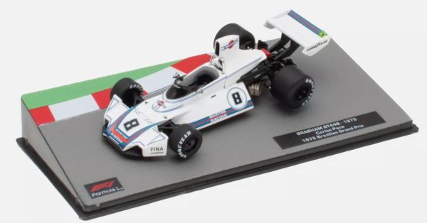 MAGF1BT44B - BRABHAM BT44B #8 GP van Brazilië - Carlos PACE - 1