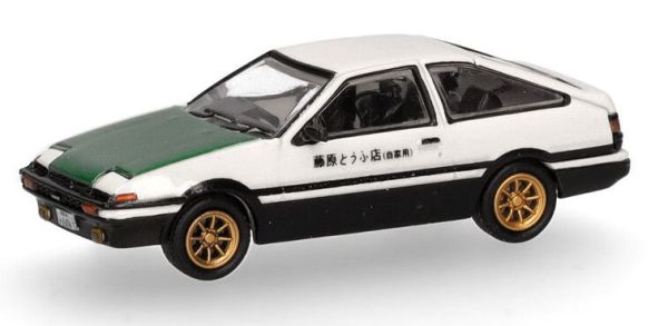 MIC87MC000002 - TOYOTA Corolla AE86 83-85 wit en groen - 1