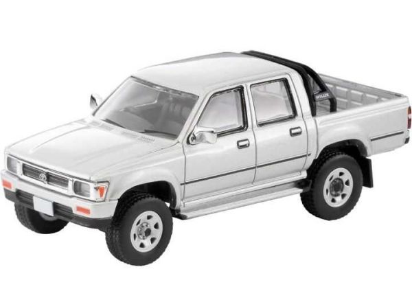 TOMLV-N256C - TOYOTA Hilux 4WD Double Cab Pickup SSR 1991 Zilver - 1
