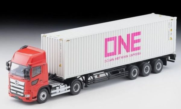 TOMLV-N292D - HINO Profia 4x2 met containerwagen en 40-voets container ONE - 1