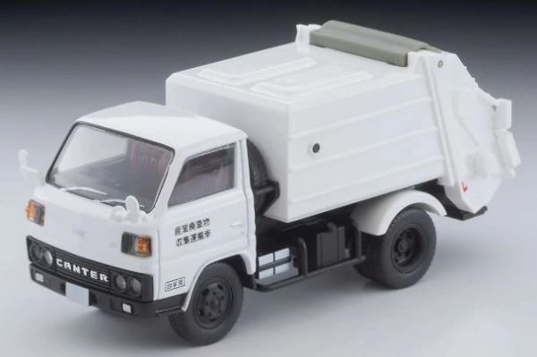 TOMLV-N343B - Mitsubishi Fuso Canter prullenbak met beeldje en accessoires - 1