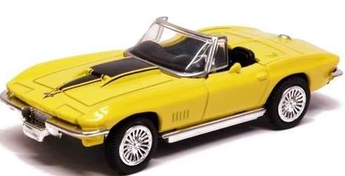 NEW48013I - CHEVROLET Corvette cabrio geel 1967 - 1