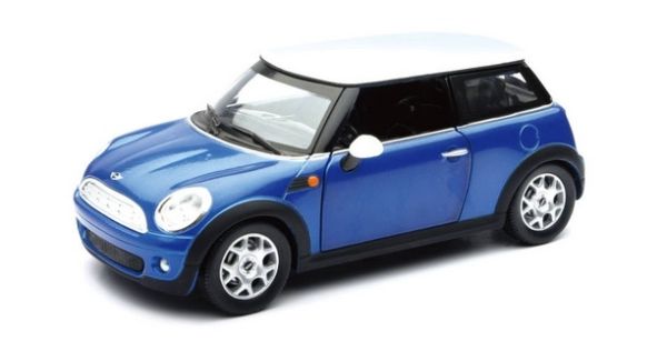 NEW71023-2 - BLAUWE MINI COOPER - 1