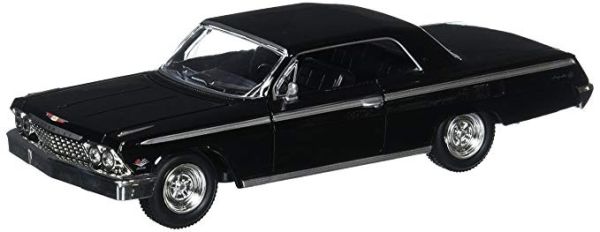 NEW71843B - CHEVROLET IMPALA SS 1962 Zwart - 1