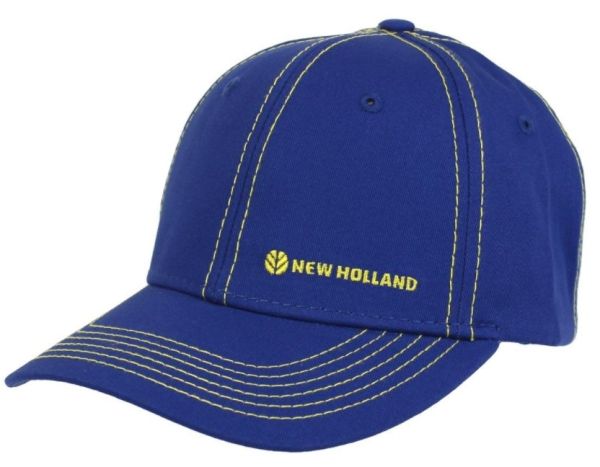 CASNH2185 - NEW HOLLAND Blauwe pet met geel logo - 1