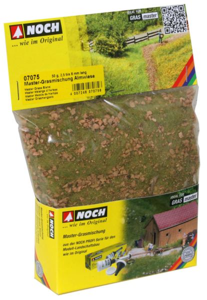 NOC07075 - Zak vlokkenmengsel van weidegras 2;5 mm en kiezels 6 mm 50g - 1